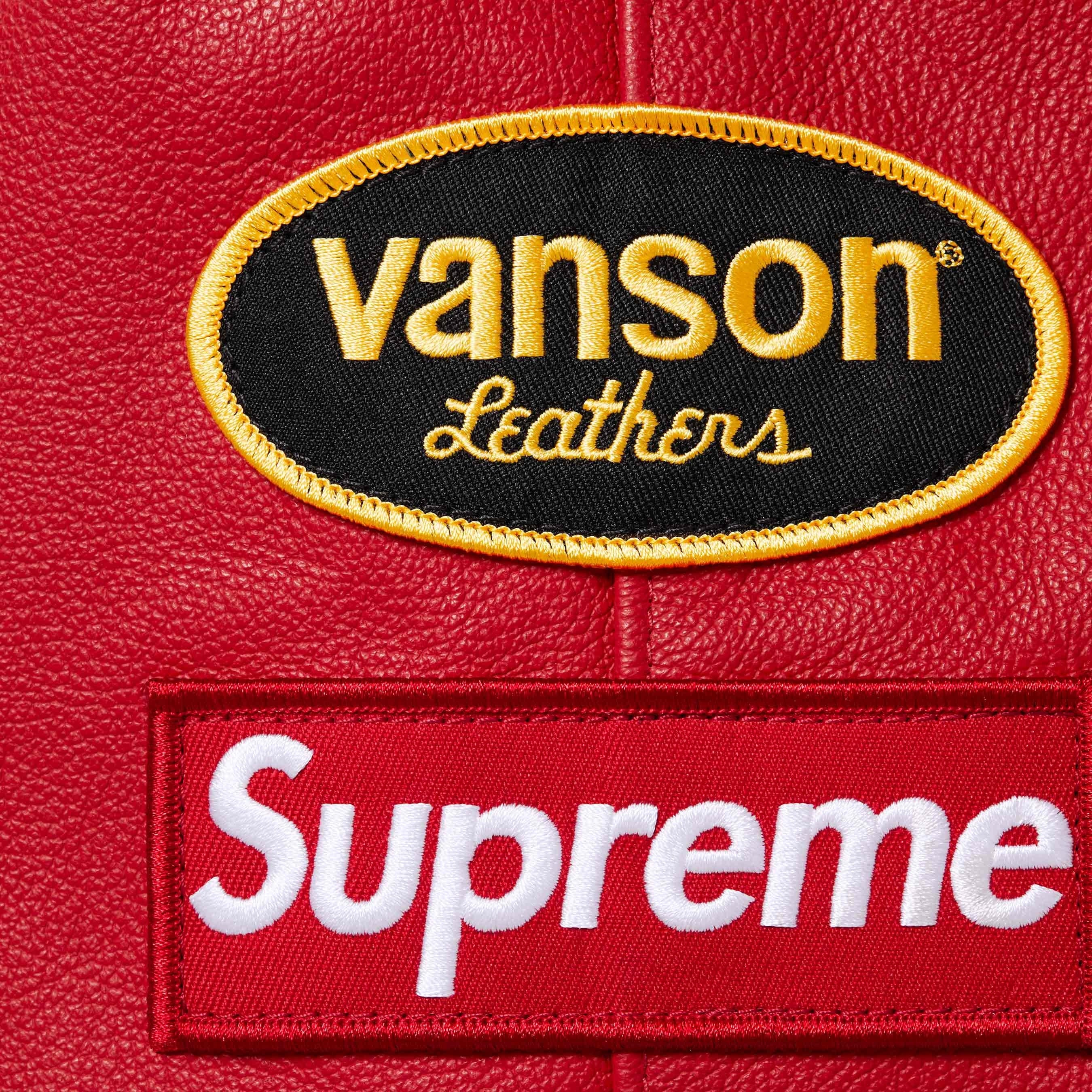Supreme®/Vanson Leathers® Hooded Work Jacket view 2